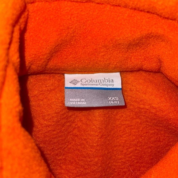 COLUMBIA Full-zip fleece Jacket Youth size  XXS - Picture 5 of 5